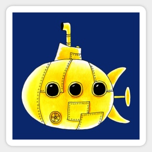 Yellow Submarine Sticker